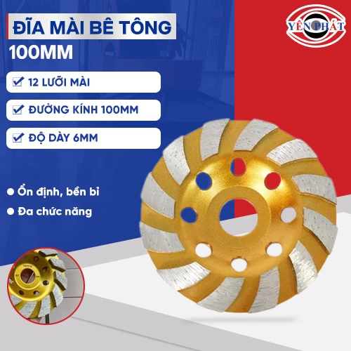 Đĩa mài phá bê tông 100mm 2