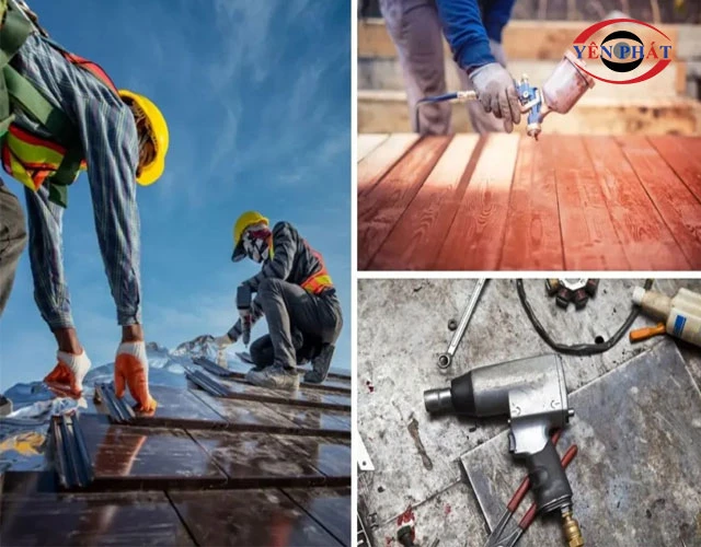 Một số ngành sử dụng máy nén khí 7.5HP