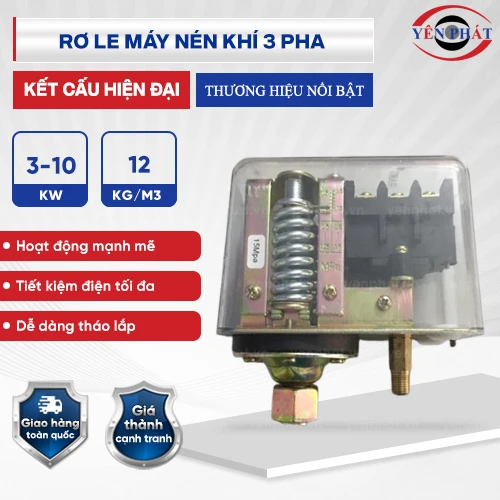 Rơ le máy nén khí 3 pha 2