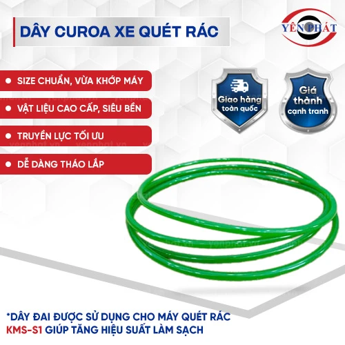 Dây curoa xe quét rác KMS-S1 2
