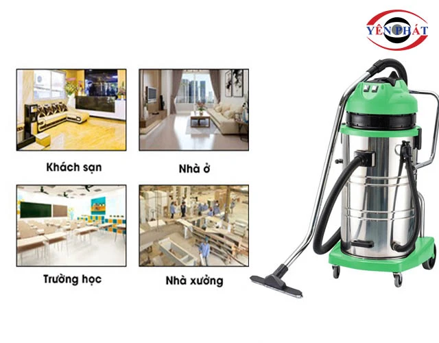 ứng dụng máy hút bụi công nghiệp Davi Clean