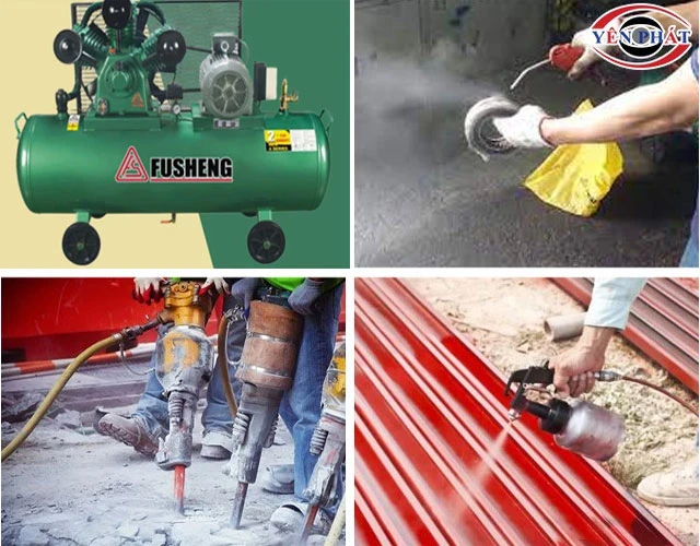 Điểm danh những ứng dụng thực tiễn của máy nén khí 7.5 HP