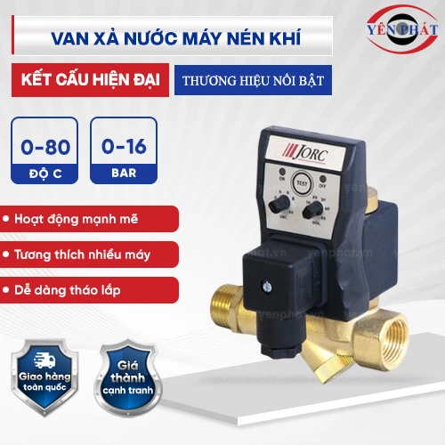 Van xả nước máy nén khí 2