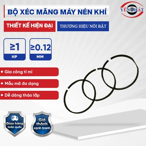 Bộ xéc măng máy nén khí 2