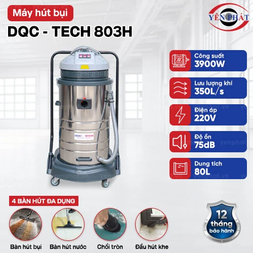 Máy hút bụi công nghiệp DQC - TECH 803H 2