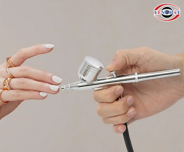 Máy nén khí Sparmax làm móng