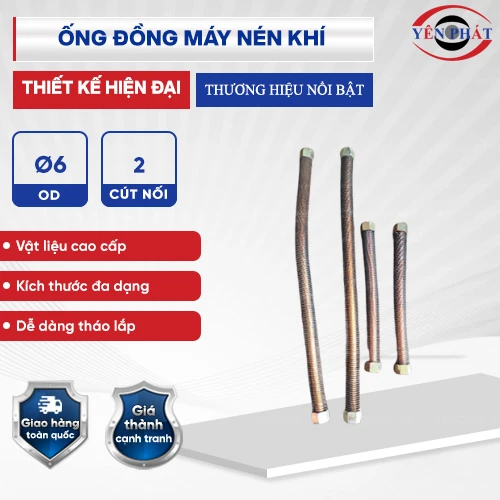 Ống đồng máy nén khí 2