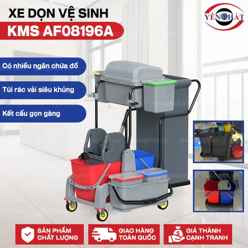 Xe dọn vệ sinh KMS AF08196A 2