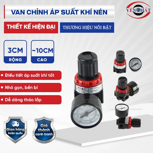 Van chỉnh áp suất khí nén 2