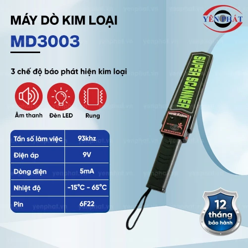 Máy quét kim loại cầm tay Super Scanner MD3003 2
