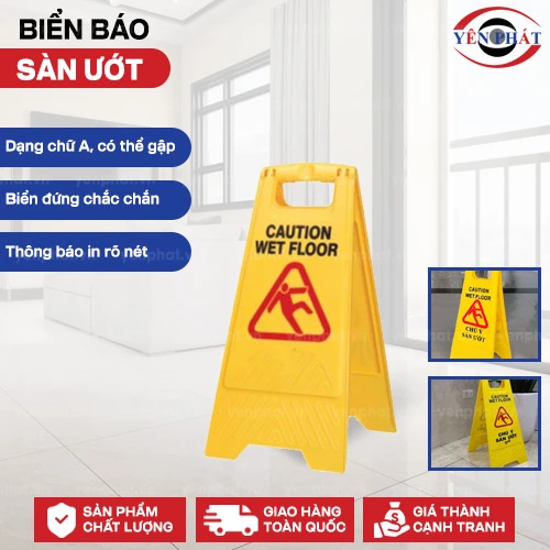 Biển báo sàn ướt 2