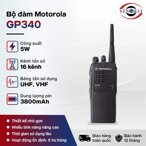 Máy bộ đàm Motorola GP340 2