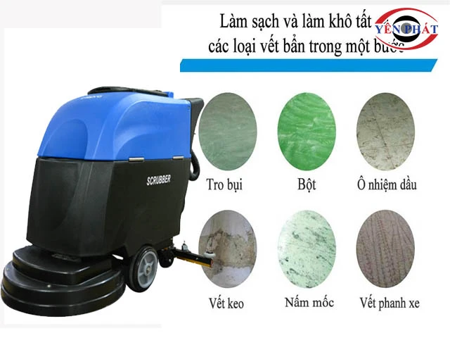 Máy chà sàn Clepro đa chức năng