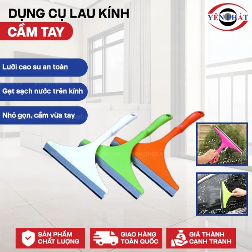 Dụng cụ lau kính cầm tay 2