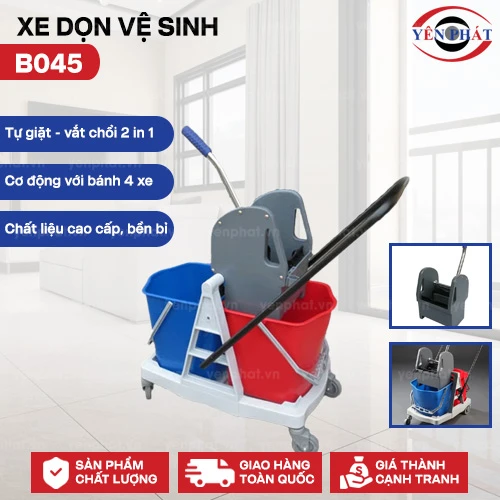 Xe dọn vệ sinh B045 2