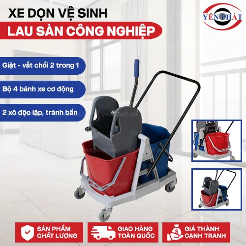 Xe dọn vệ sinh lau sàn công nghiệp 2