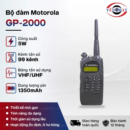 Bộ đàm cầm tay Motorola GP-2000 2