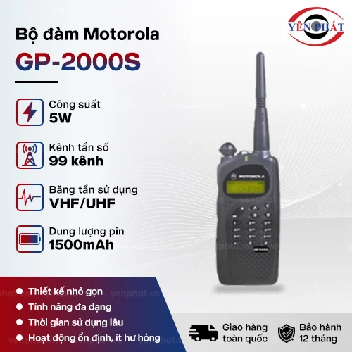 Bộ đàm cầm tay Motorola GP-2000s 2