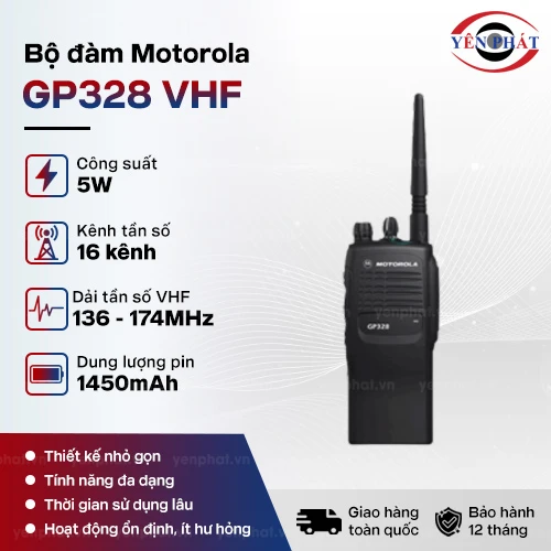 Máy bộ đàm Motorola GP328 VHF 2