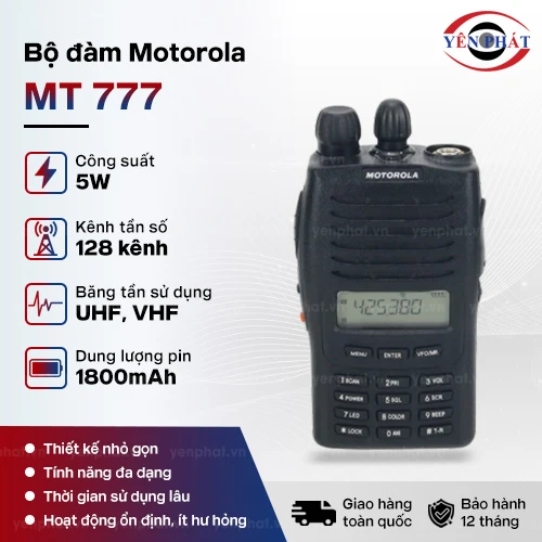 Bộ đàm Motorola MT 777 2