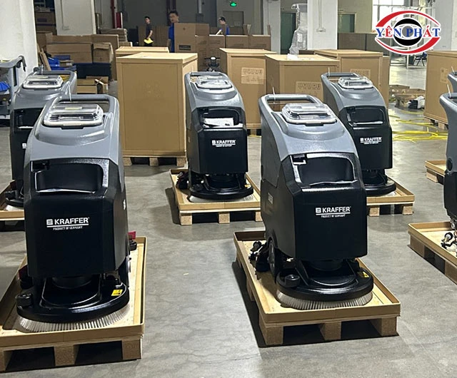 Máy chà sàn liên hợp công nghiệp Kraffer