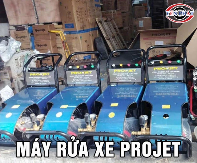 Máy rửa xe Projet: Cực trâu, Đa năng, Khỏe, Ít hỏng vặt