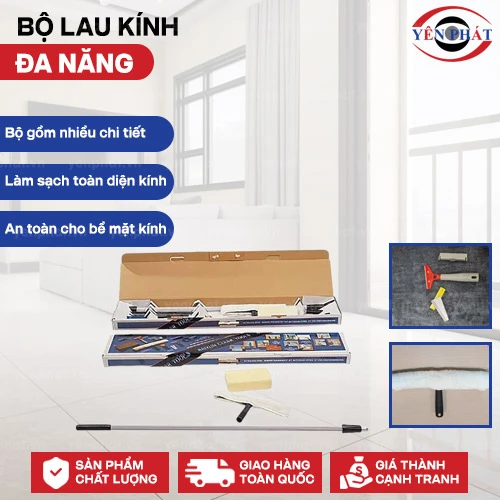 Bộ lau kính đa năng 2