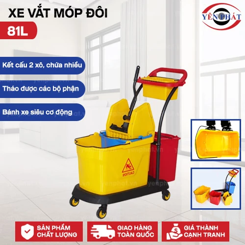 Xe vắt móp đôi 81 lít 2