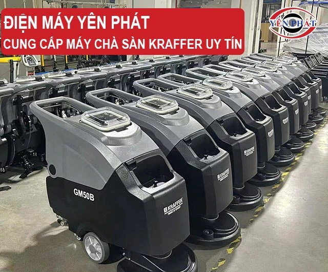 yên phát bán máy chà sàn Kraffer giá rẻ