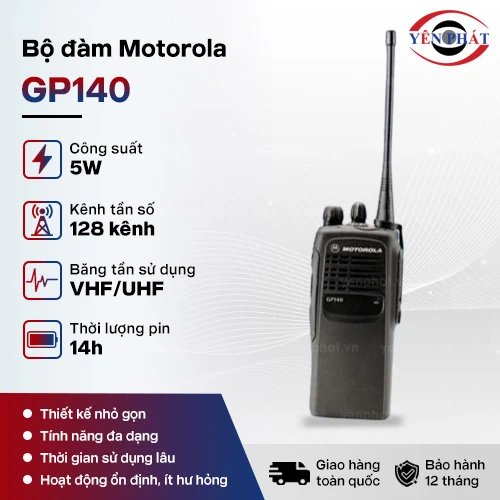 Máy bộ đàm cầm tay Motorola GP140 2