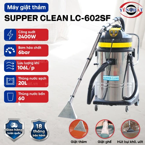 Máy giặt thảm Supper Clean LC-602SF 2