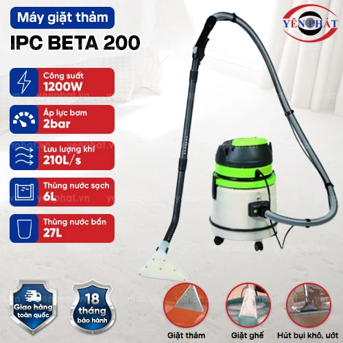 Máy giặt thảm IPC Beta 200 2