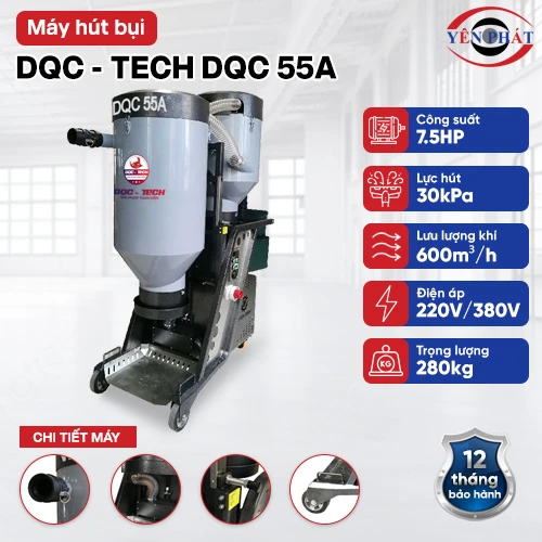 Máy hút bụi công nghiệp DQC - Tech 55A 2