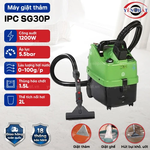Máy làm sạch hơi nước nóng IPC SG30P 2