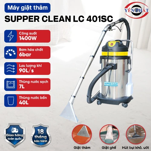 Máy giặt thảm Supper Clean LC 401SC 2