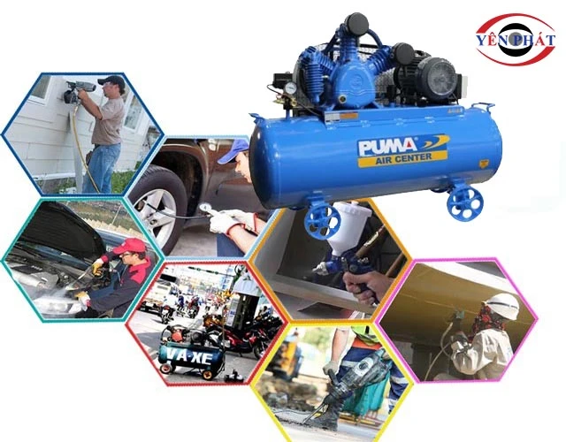 ứng dụng máy nén khí Nam Định