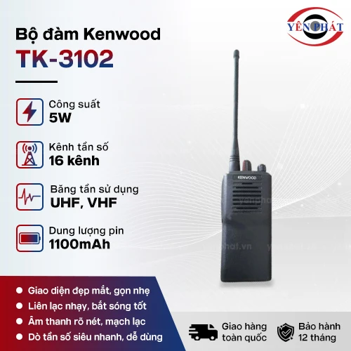Bộ đàm cầm tay Kenwood TK-3102 2