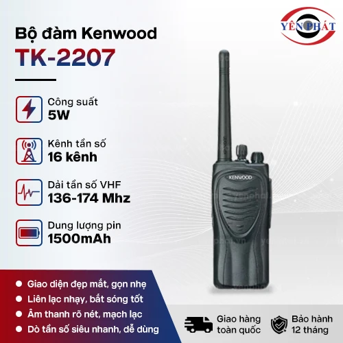 Bộ đàm Kenwood TK-2207 2