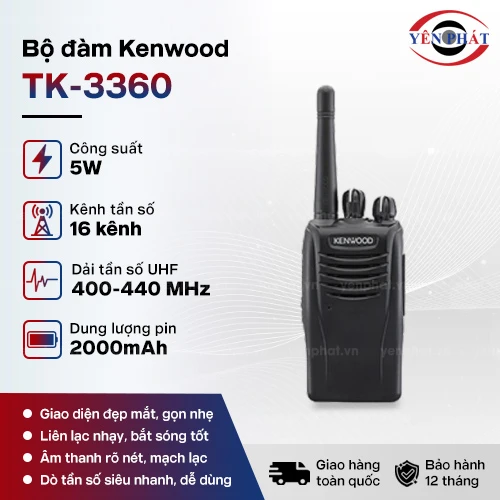 Bộ đàm kenwood TK-3360 2