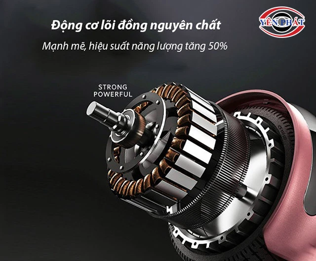 động cơ lõi đồng siêu khoẻ