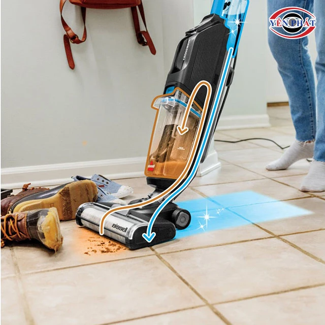 Máy chà sàn Bissell Crosswave siêu cơ động