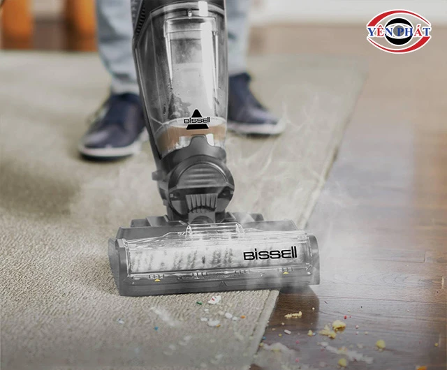 Máy chà sàn gia đình Bissell Crosswave: Hút mạnh, Chà sạch