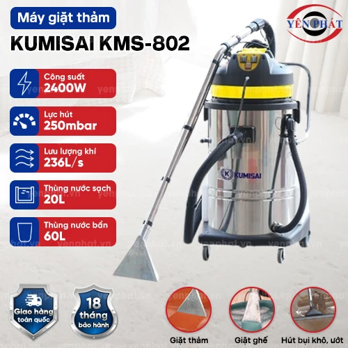 Máy giặt thảm Kumisai KMS-802 2
