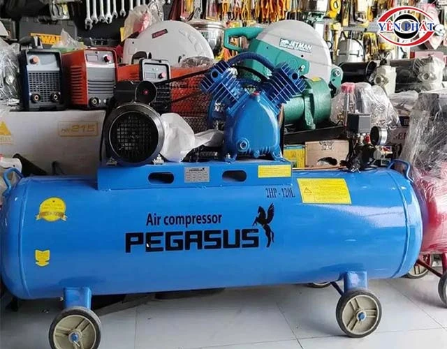 Top 8+ Máy nén khí 120L: Chạy êm, Mạnh mẽ, Nén hơi liên tục