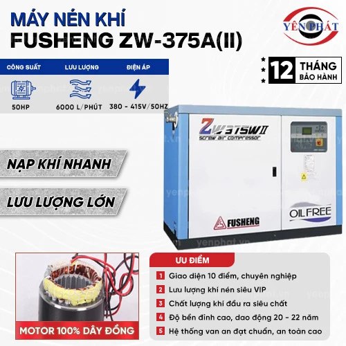 Máy nén khí Fusheng ZW-375A(II) 2