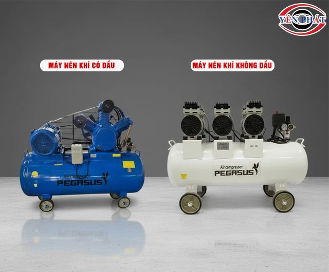 Phân loại máy nén khí Quảng Ninh theo khí nén