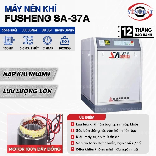 Máy nén khí trục vít SA-37A 2