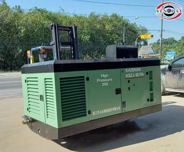 Máy nén khí Quảng Ninh phổ biến dòng Trung Quốc