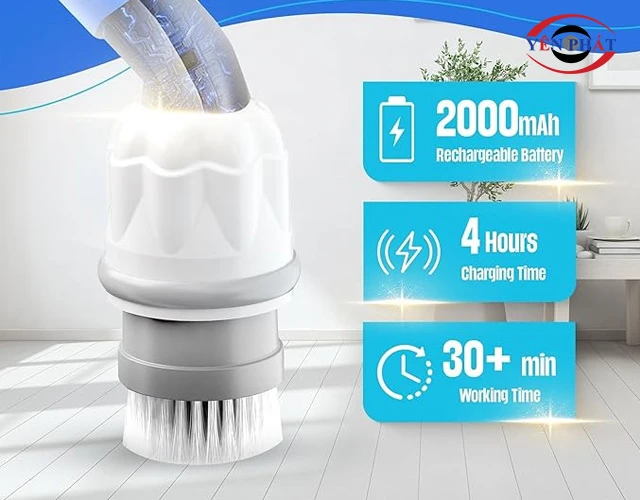 Thời gian hoạt động 30 - 40 phút, tiết kiệm công sức