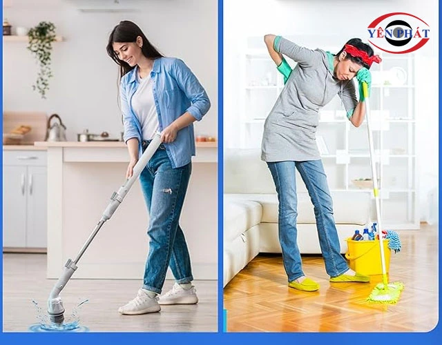 Trọng lượng nhẹ, dễ cầm, thao tác lâu không mỏi tay